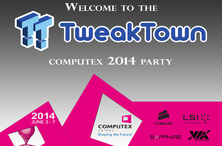 Join us at the TweakTown Computex 2014 Party
